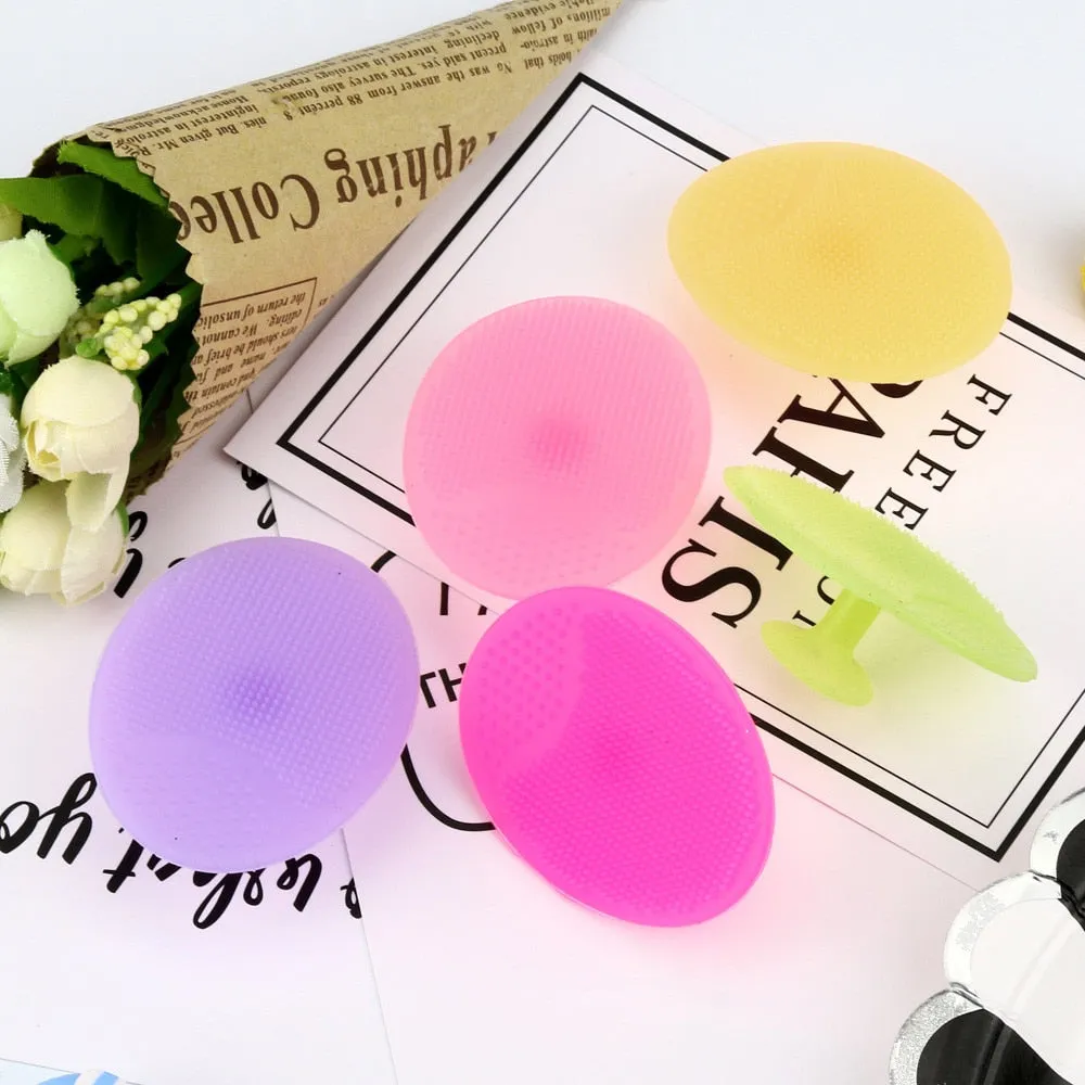 1 Pc Silicone Wash Pad Blackhead Face Exfoliating Cleansing Brushes Facial Skin Care Cleansing Brush Beauty Makeup Tool 9.6