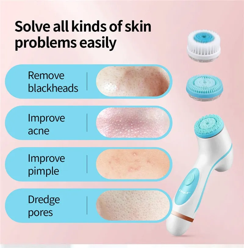 3 In 1 Electric Facial Cleansing Brush
