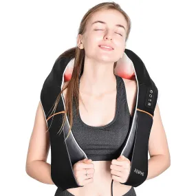 3D Kneading Massage Pillow for Pain Relief on Shoulder Leg Calf Foot Full Body Muscles