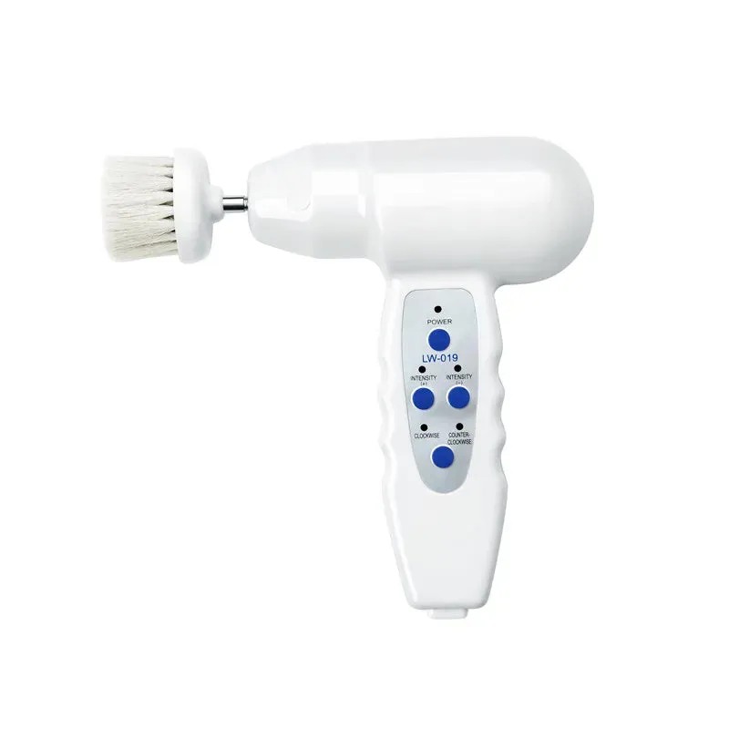 5 in 1 Electric Face Washing Cleansing Brushes Massage Rotary Body Facial Dead Skin Cuticle Cleanser Home Spa Beauty Care Device