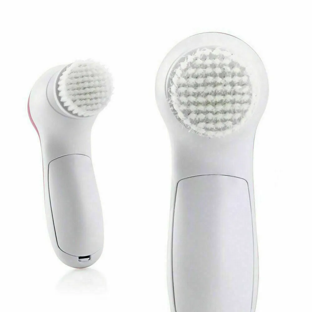 5-in-1 Facial Cleansing Brush Face Massager Blackhead Removing Exfoliating Cleaner
