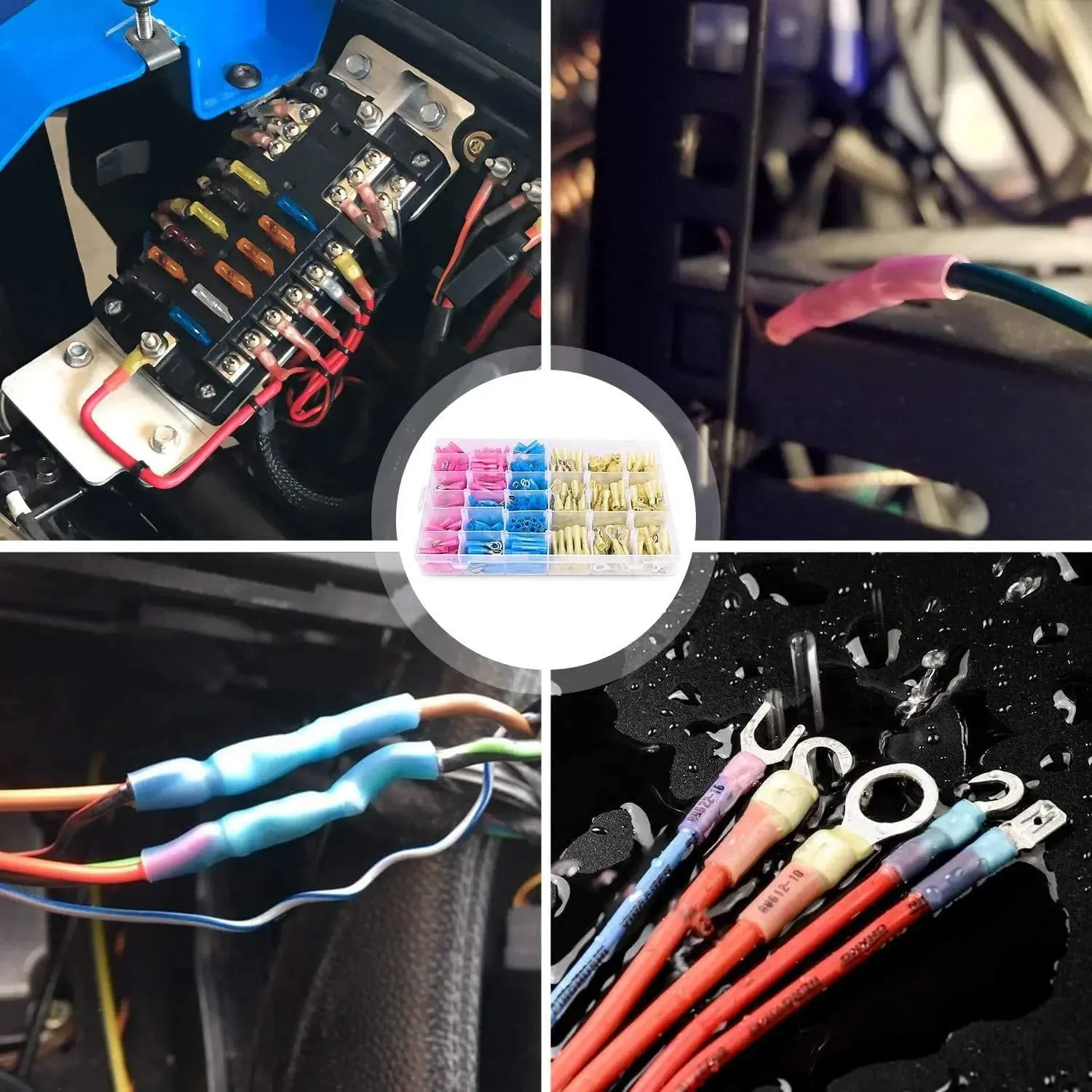540Pcs Heat Shrink Wire Connectors
