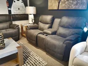 724 Trouper Reclining Loveseat with Console