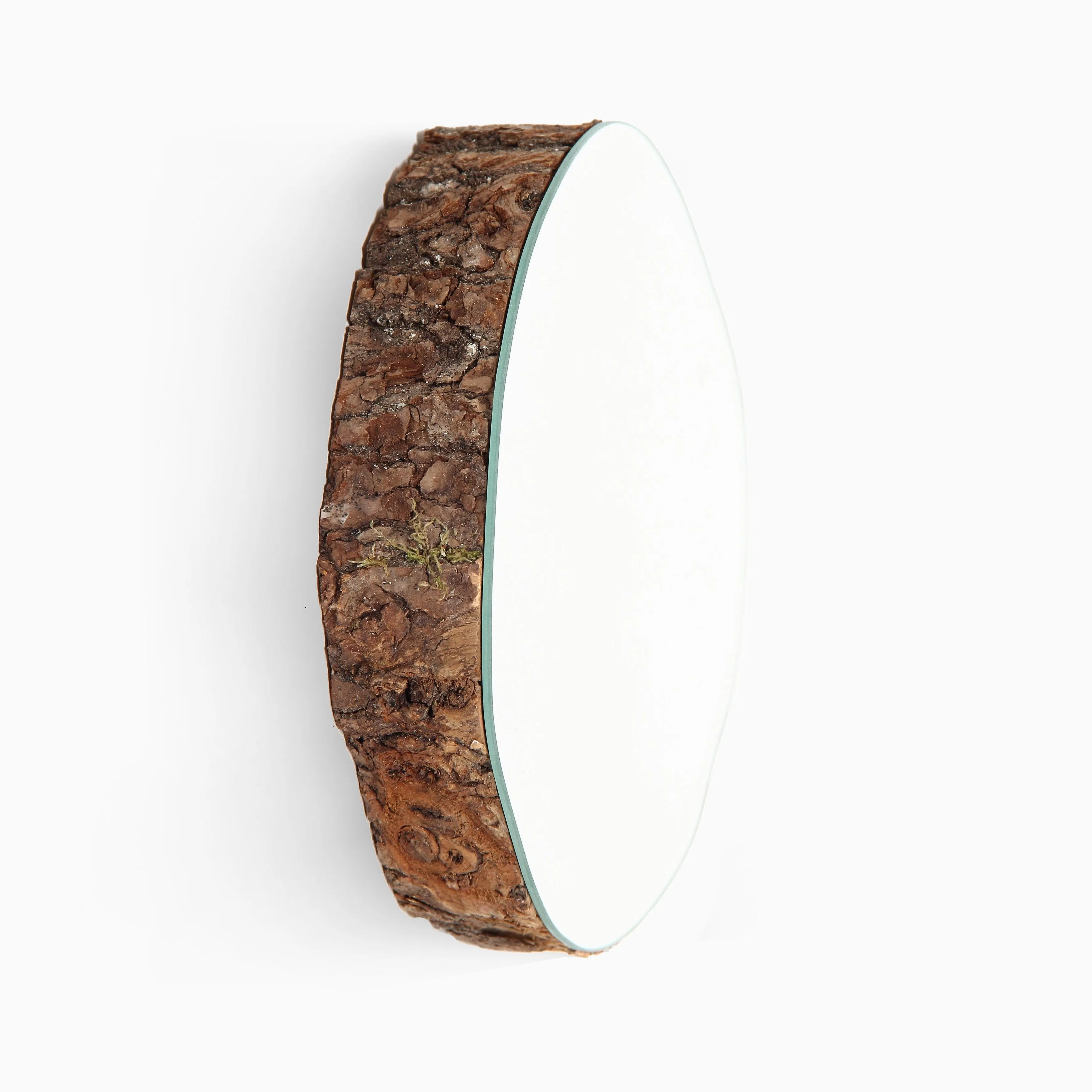 Akis Oak Slice Mirror