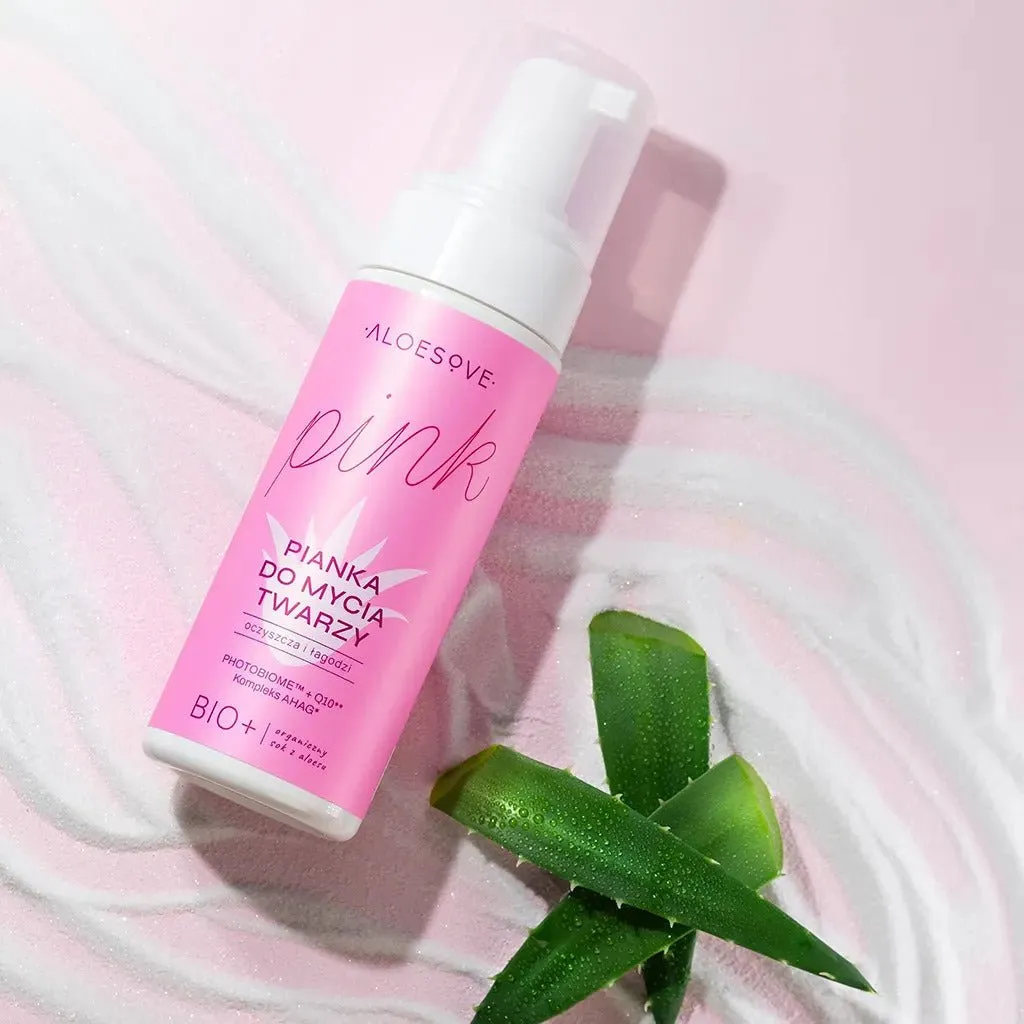 ALOESOVE PINK Face cleansing Foam 150ml