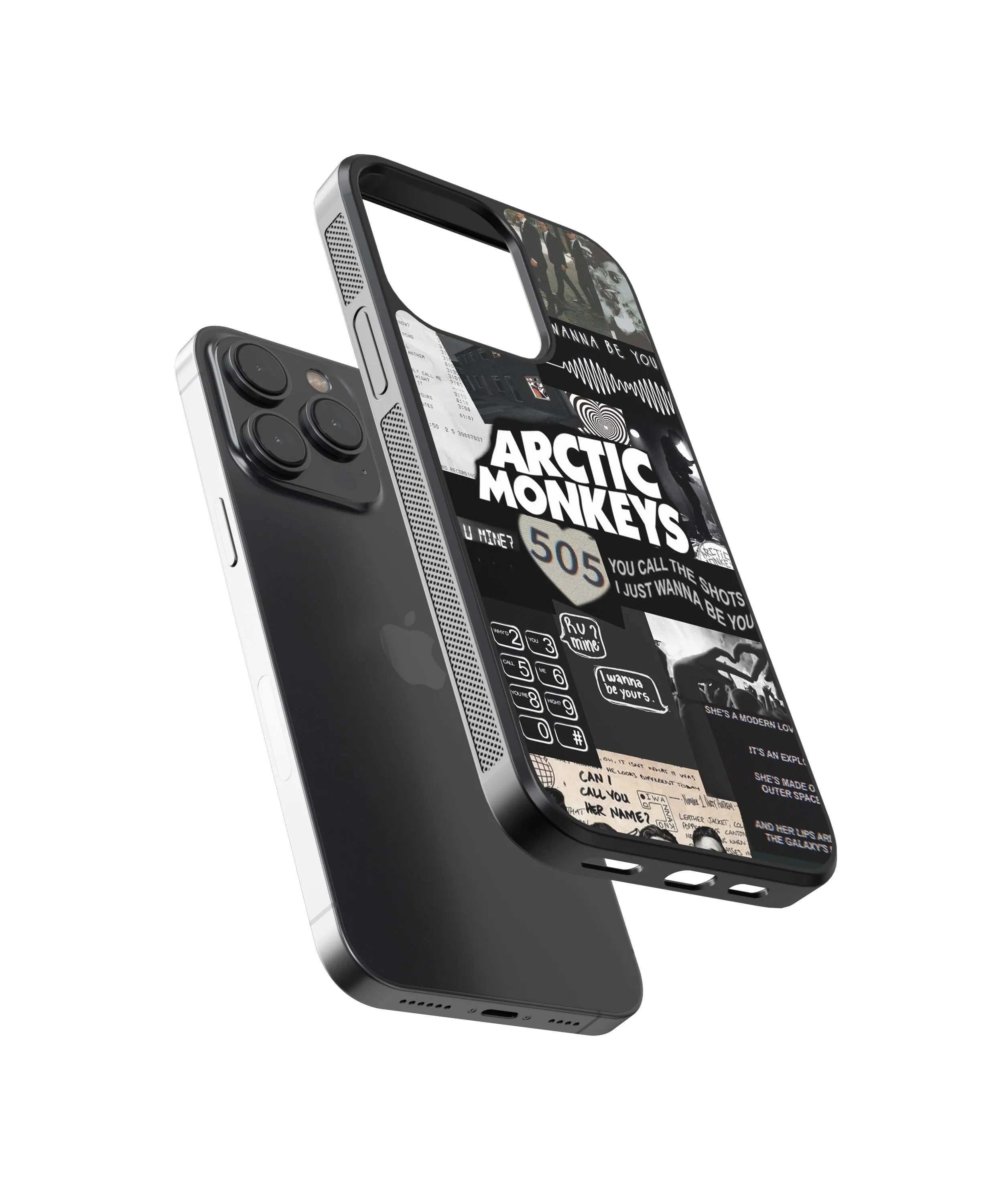 Arctic Monkeys 505 Spotify Glass Phone Case Cover
