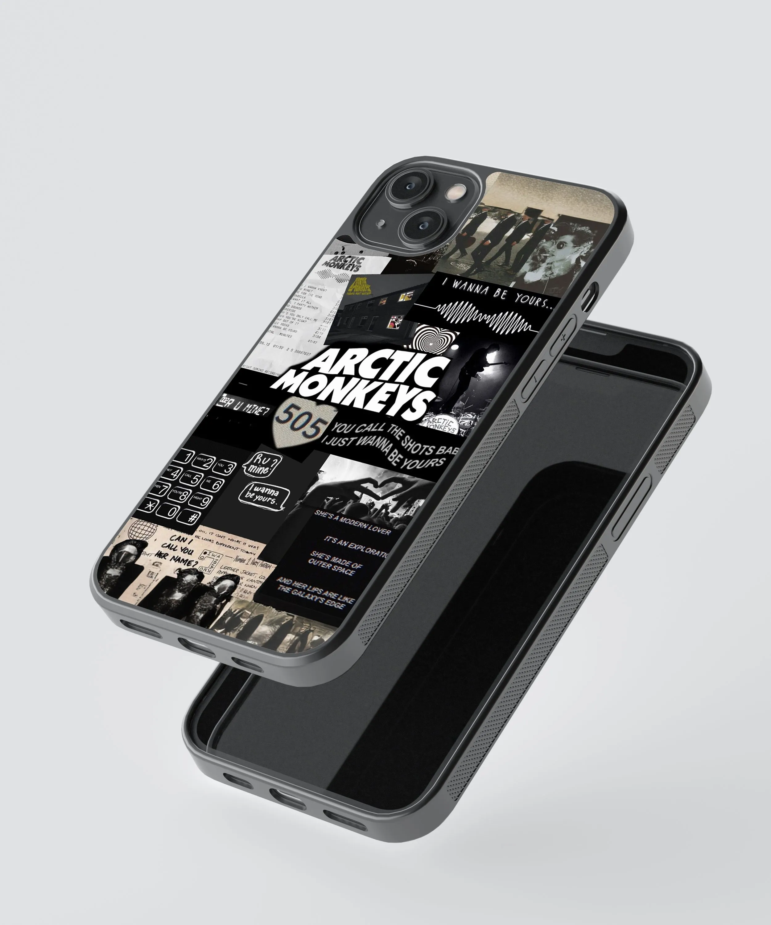 Arctic Monkeys 505 Spotify Glass Phone Case Cover
