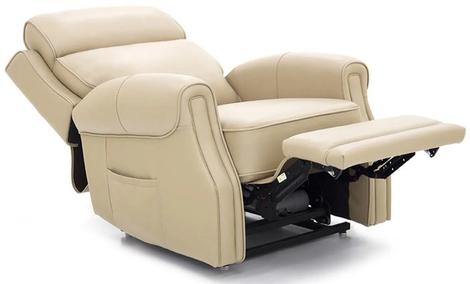 Barcalounger Lance Leather Power Recliner Lift Chair