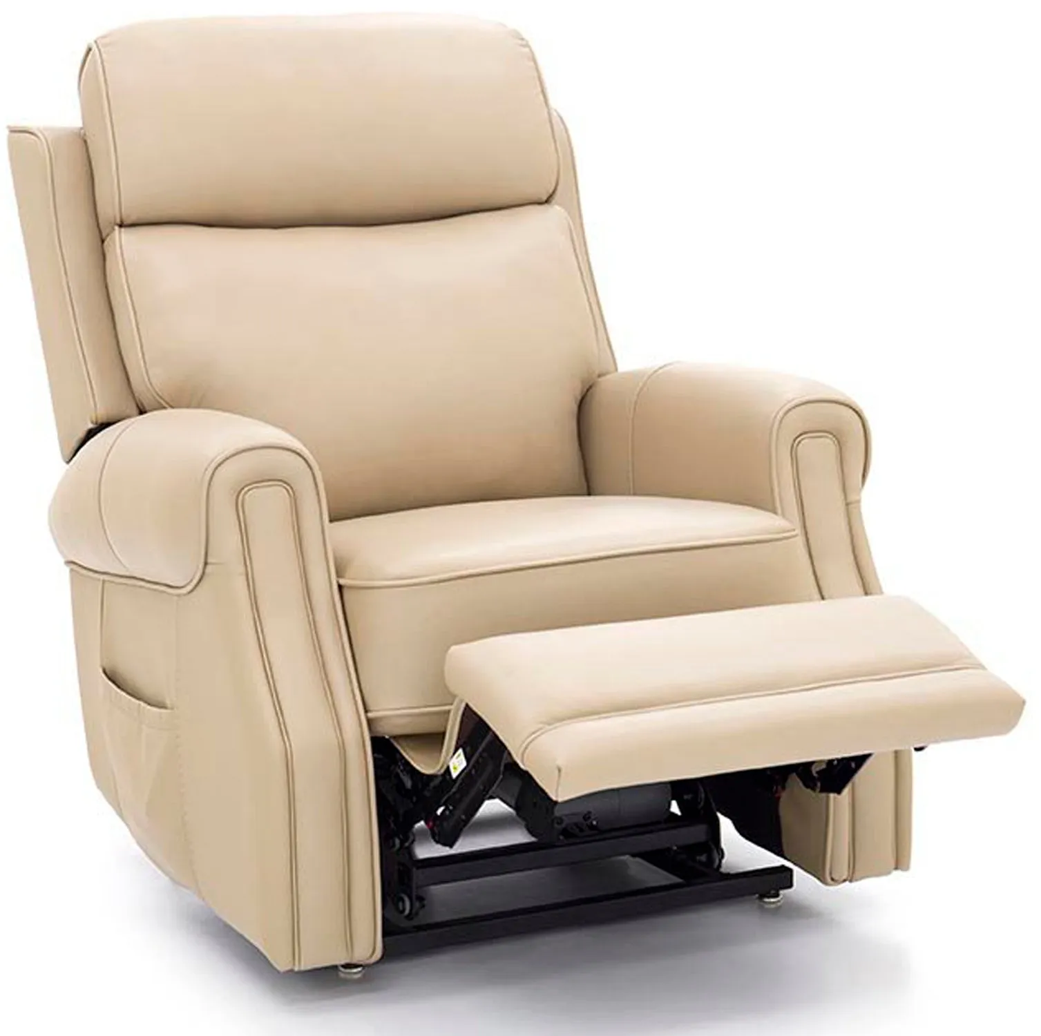 Barcalounger Lance Leather Power Recliner Lift Chair