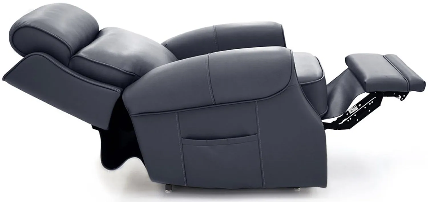 Barcalounger Lance Leather Power Recliner Lift Chair