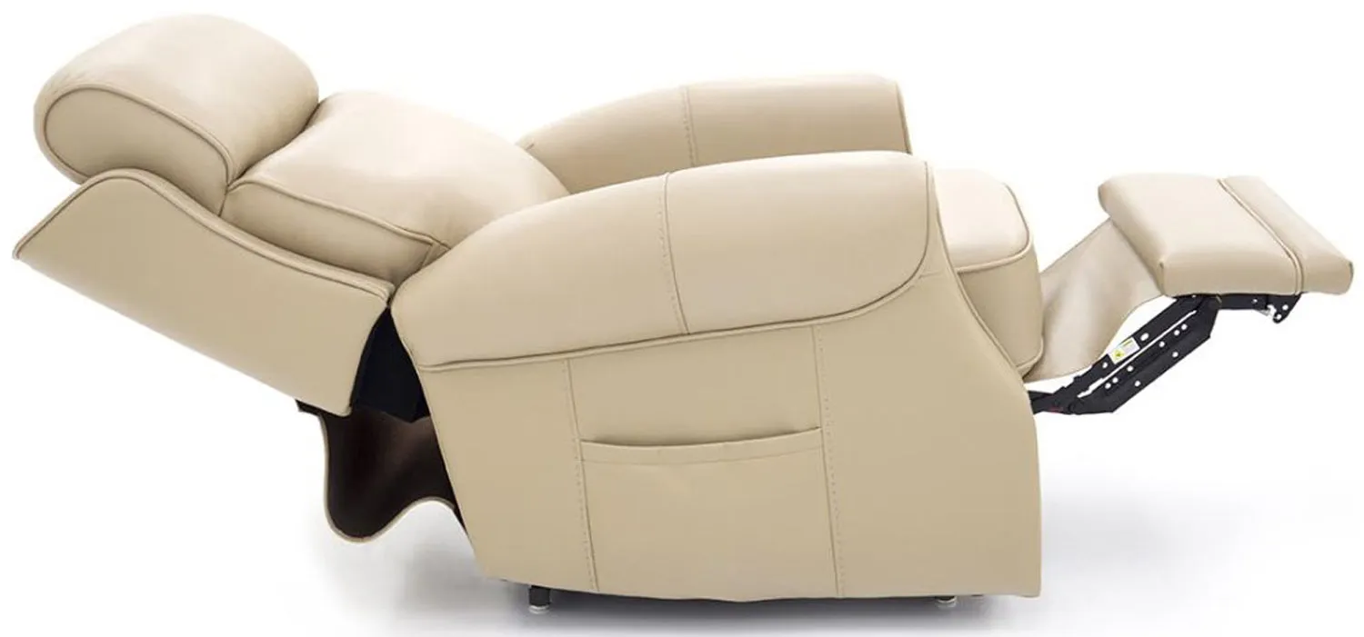 Barcalounger Lance Leather Power Recliner Lift Chair
