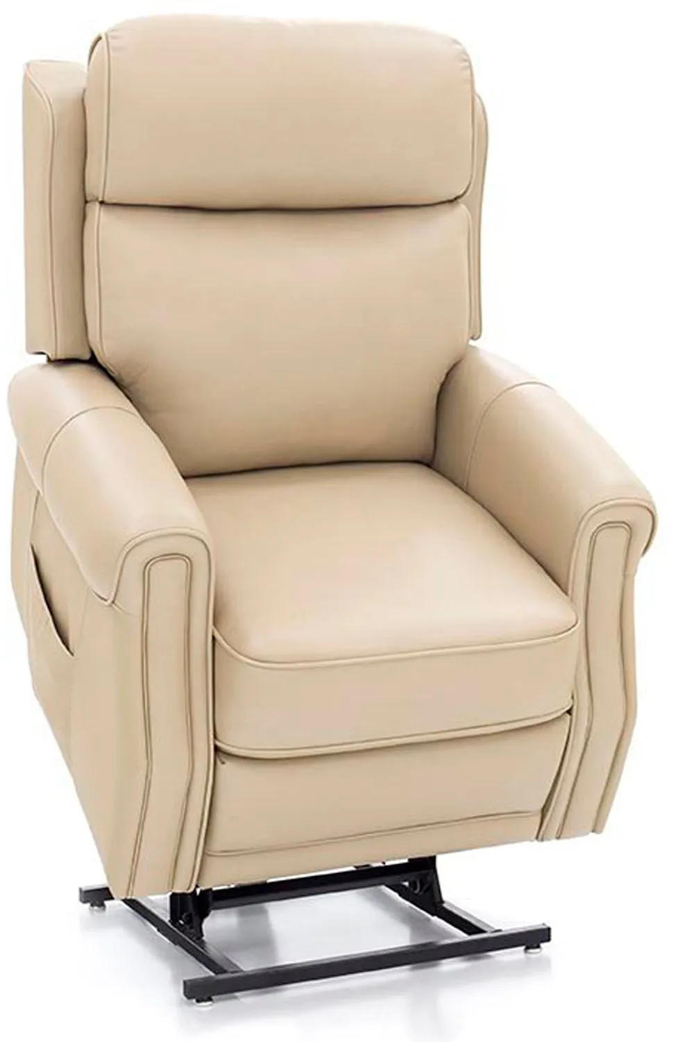 Barcalounger Lance Leather Power Recliner Lift Chair