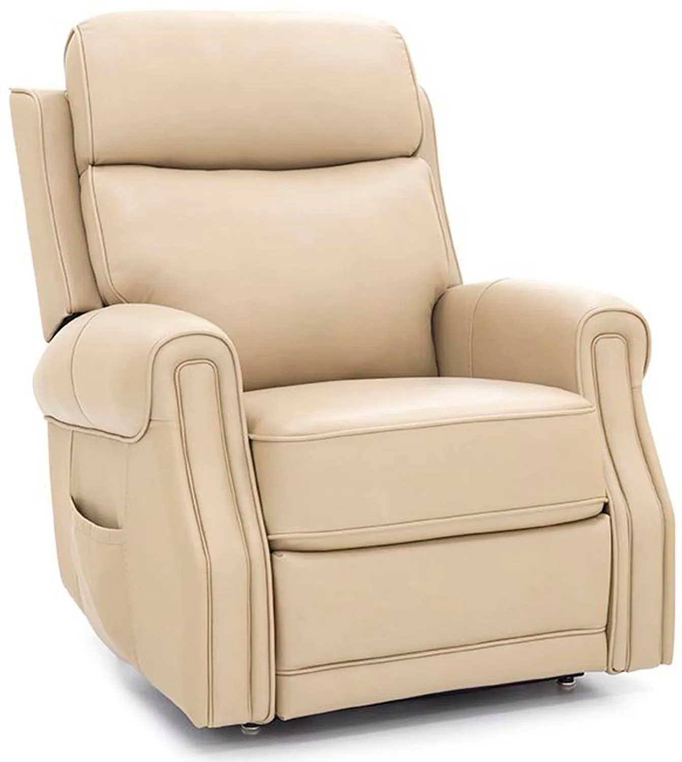 Barcalounger Lance Leather Power Recliner Lift Chair