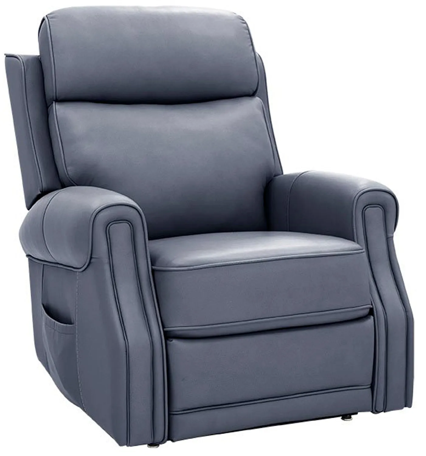 Barcalounger Lance Leather Power Recliner Lift Chair