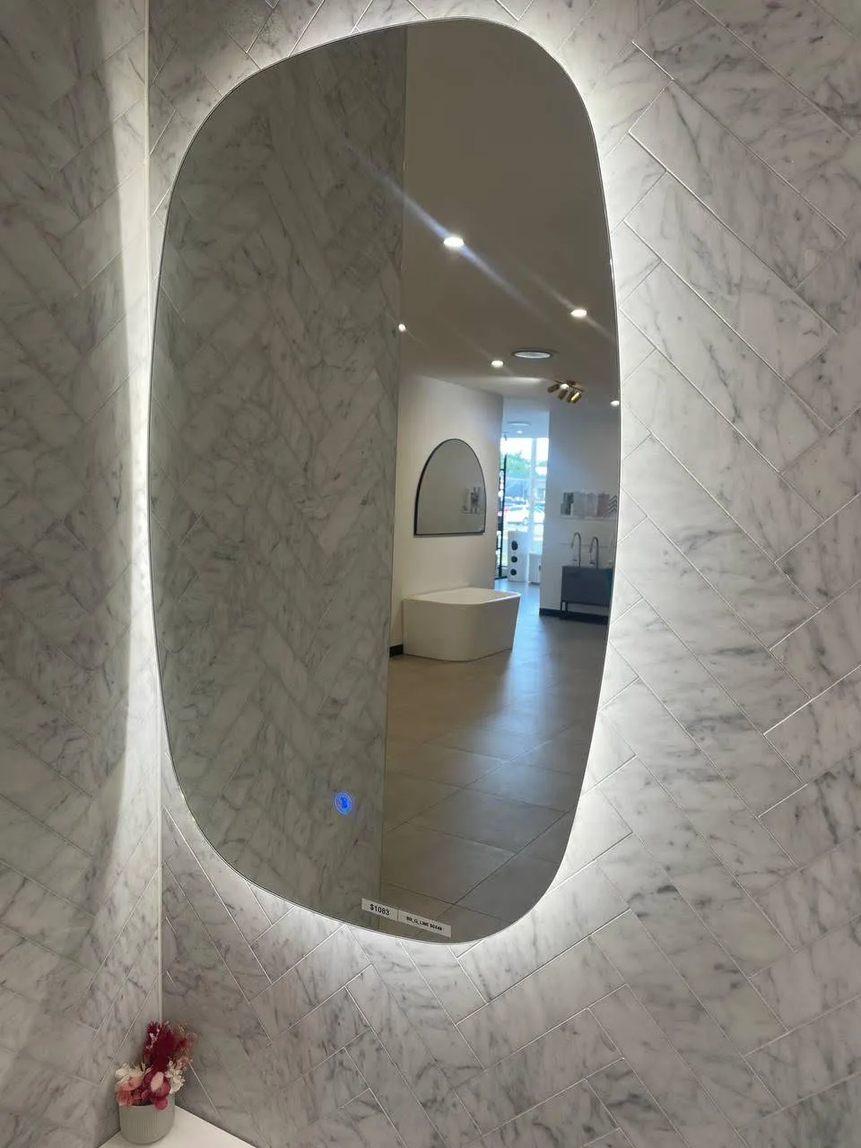 Belbagno Q-Line LED Mirror