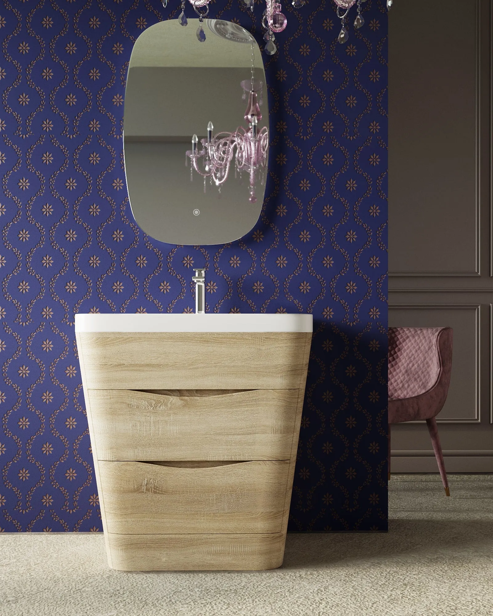 Belbagno Q-Line LED Mirror