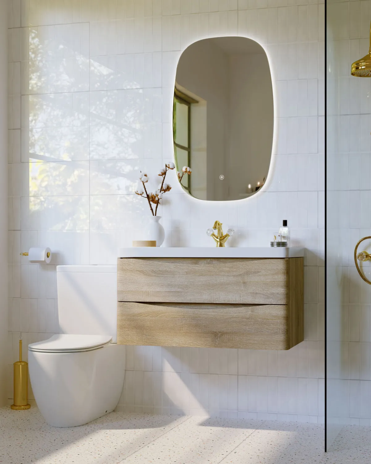 Belbagno Q-Line LED Mirror