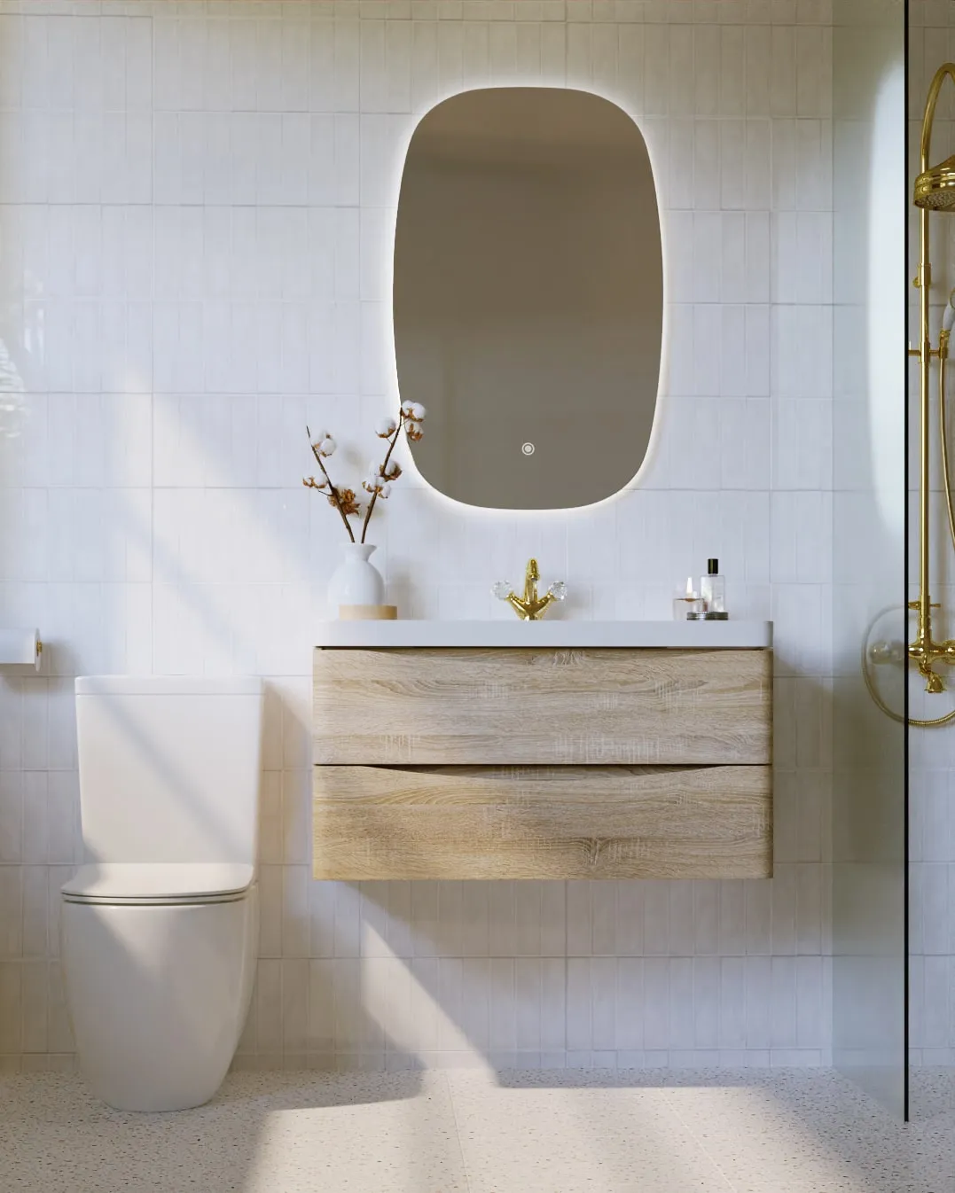 Belbagno Q-Line LED Mirror