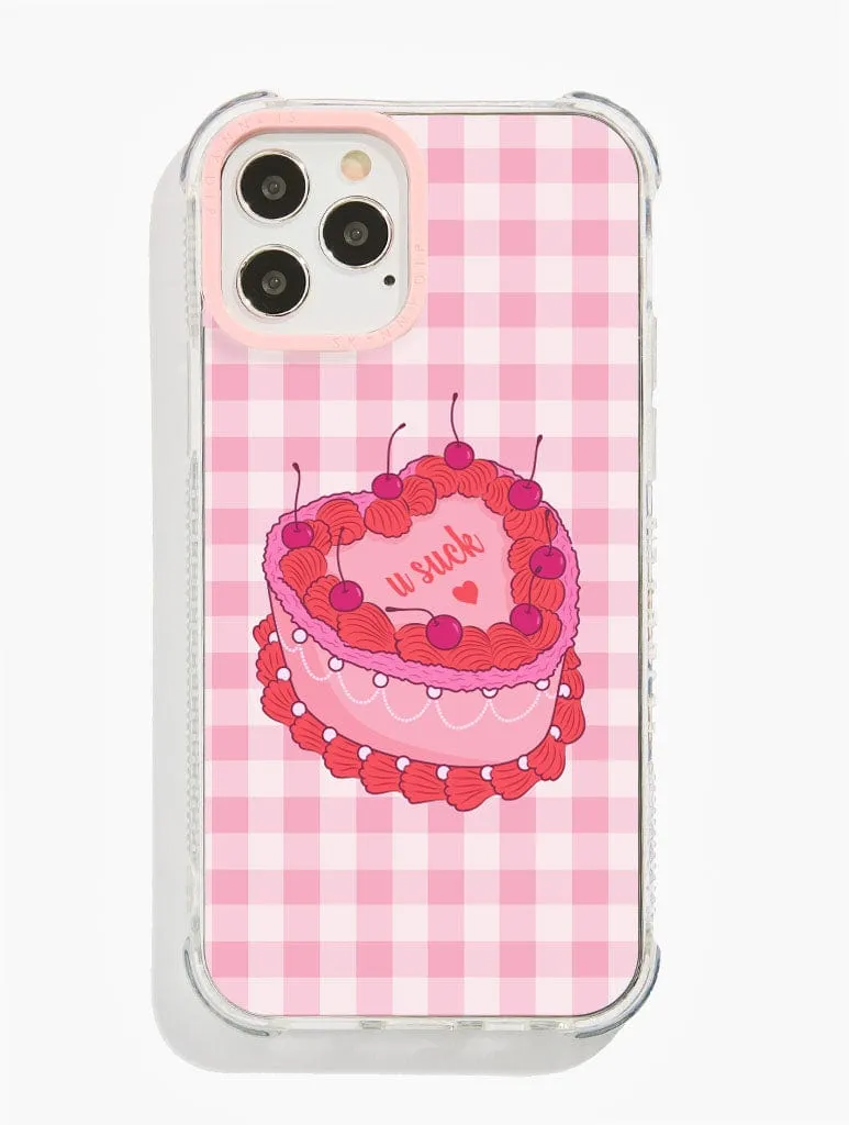 Big Fat Jenna U Suck Shock iPhone Case