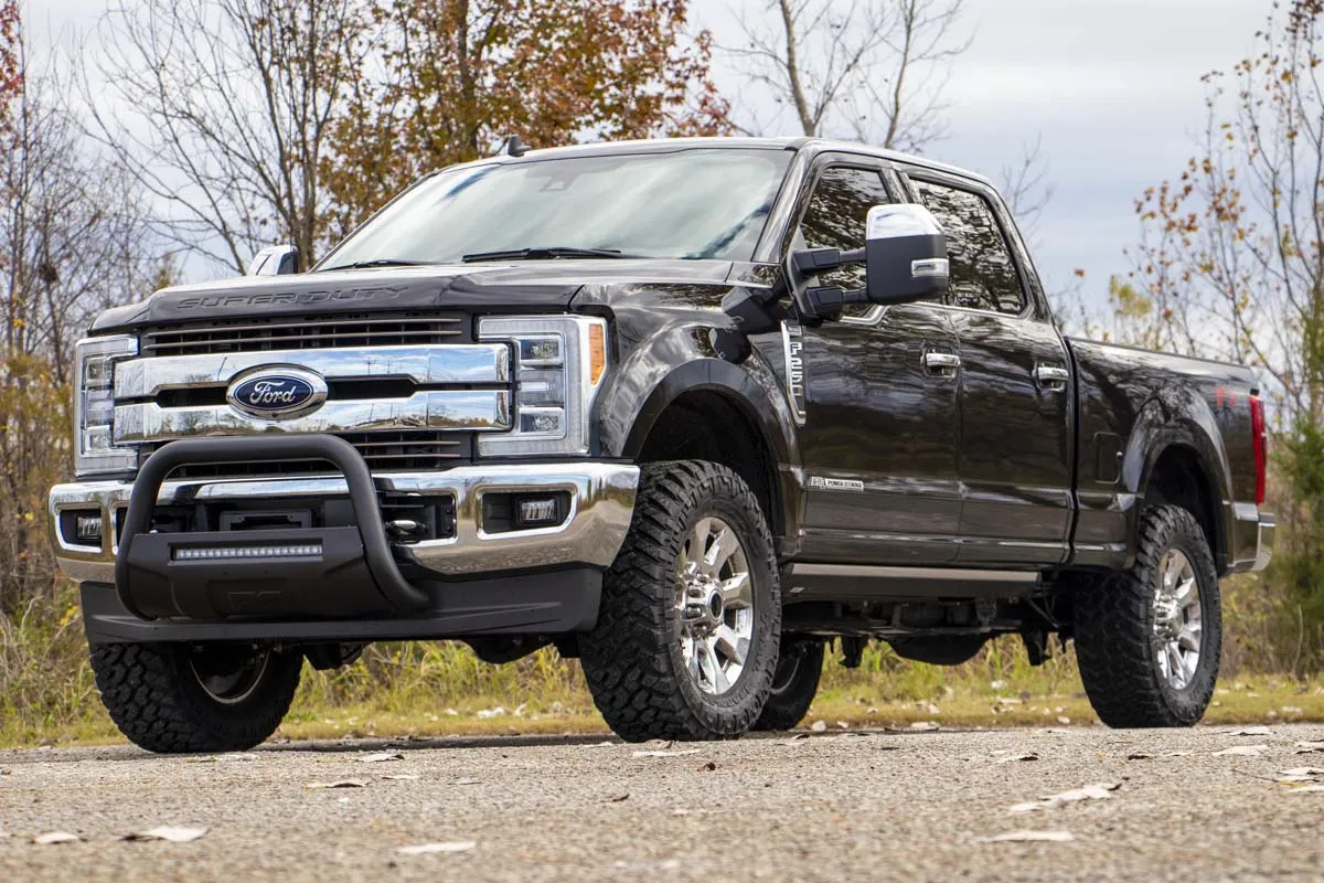 Black Led Bull Bar - Ford Super Duty 2WD/4WD (2017-2022)