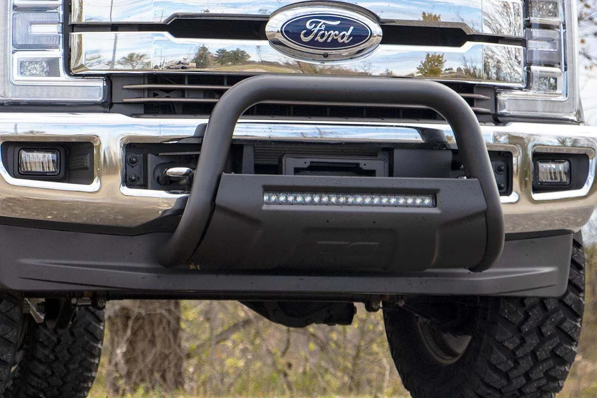 Black Led Bull Bar - Ford Super Duty 2WD/4WD (2017-2022)