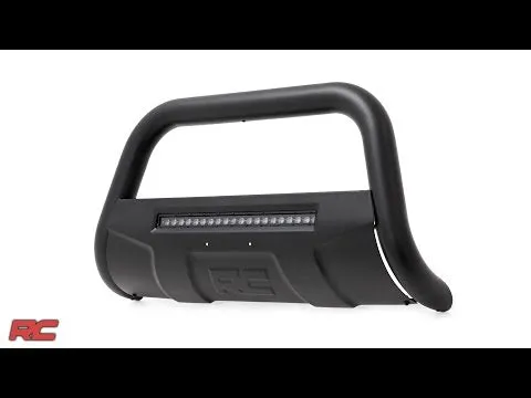 Black LED Bull Bar - Nissan Frontier 2WD/4WD (2005-2021)