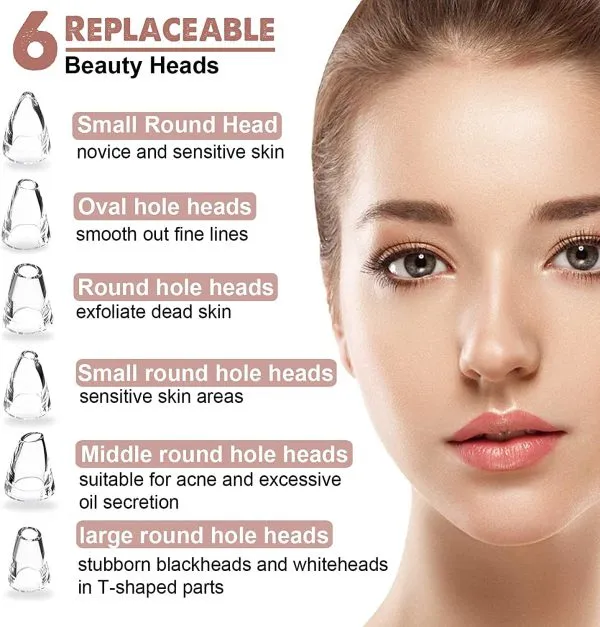 Blackhead Remover Pore Vacuum, Facial Pore Cleaner