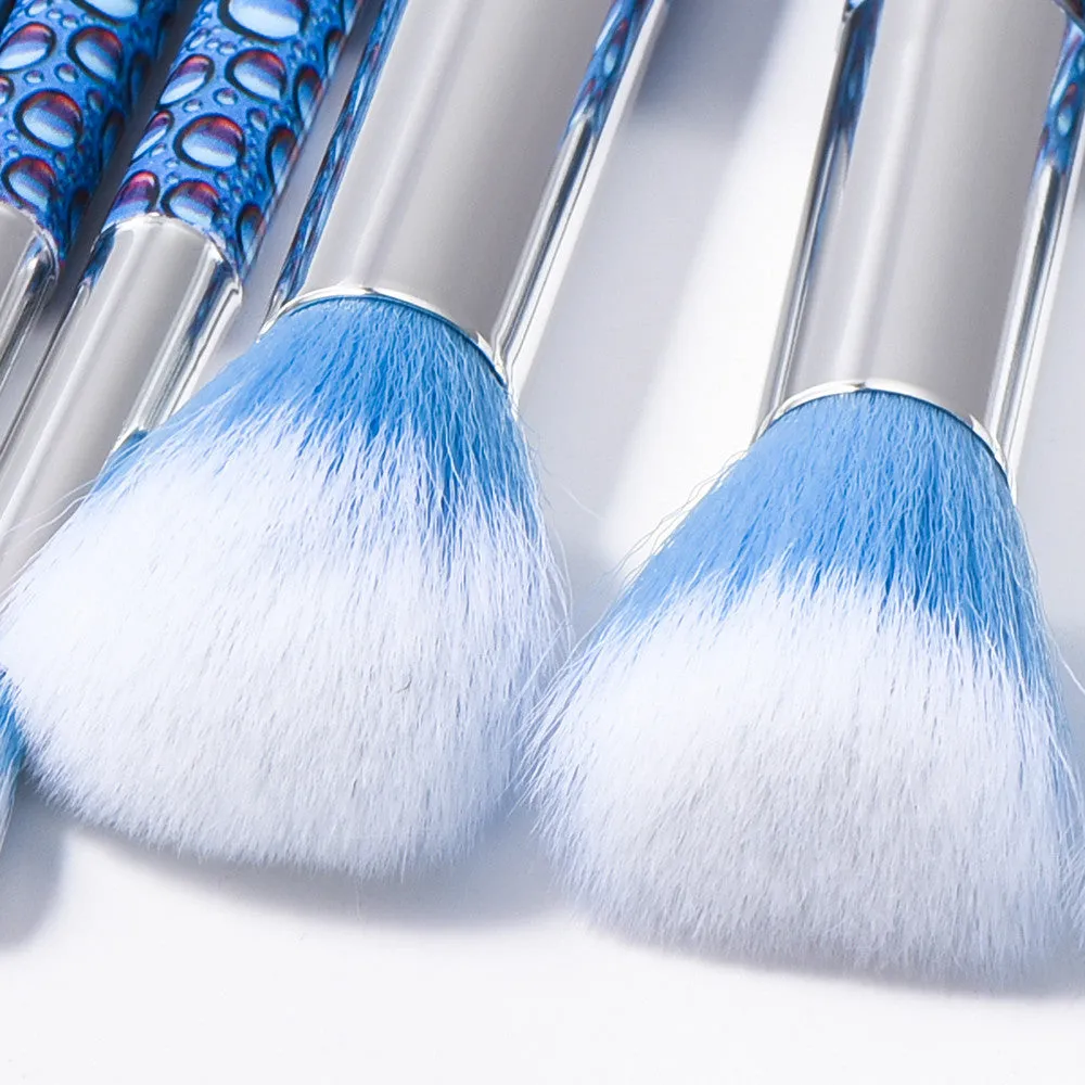 Blue Makeup Brushes