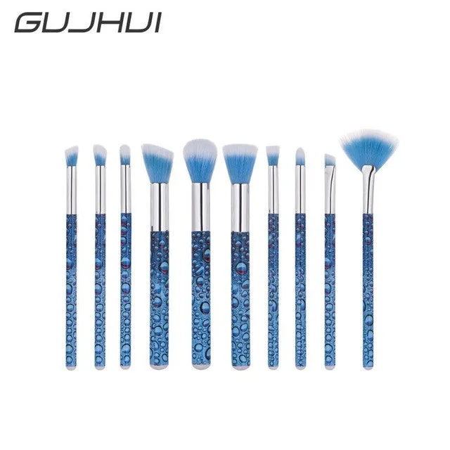 Blue Makeup Brushes