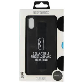 BodyGuardz SlideVue Hard Fingerloop Case for Apple iPhone XR - Black
