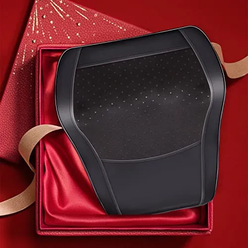 Boriwat Back Massager with Heat, Massagers for Neck and Back, 3D Kneading Massage Pillow for Back, Neck, Shoulder, Leg Pain Relief, Gifts for Men Women Mom Dad, Stress Relax at Home Office and Car