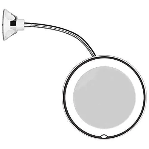 Bright LED Swivel Mirror