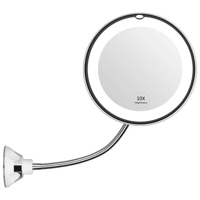 Bright LED Swivel Mirror