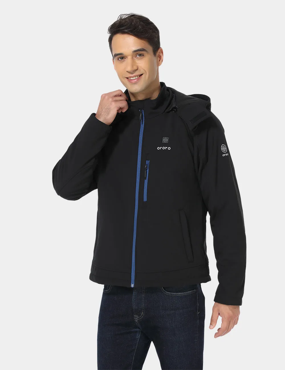 Bundle Deal - Men's Classic Heated Jacket & Extra  Mini 5K Battery