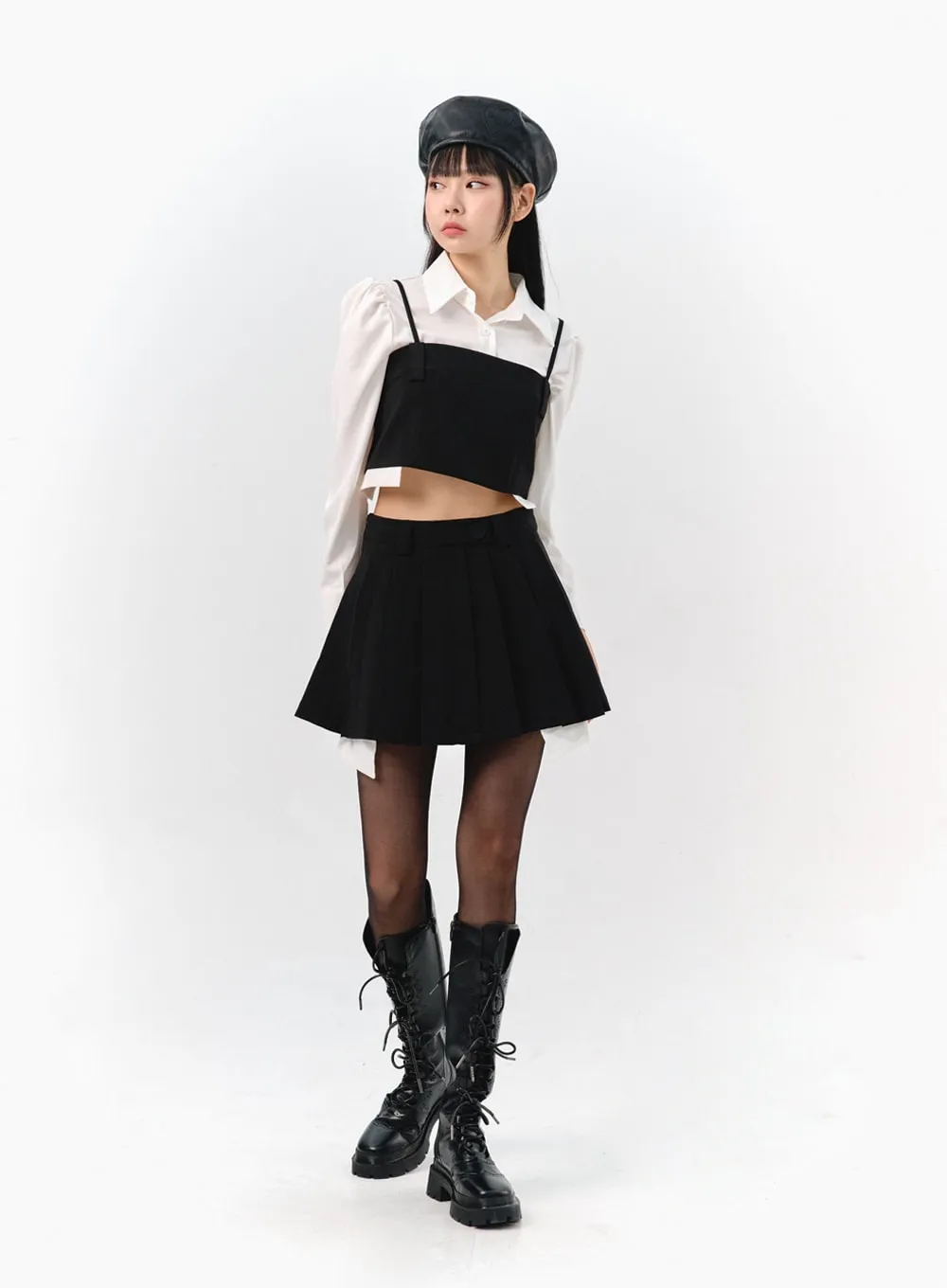 Bustier and Mini Skirt Set IS321