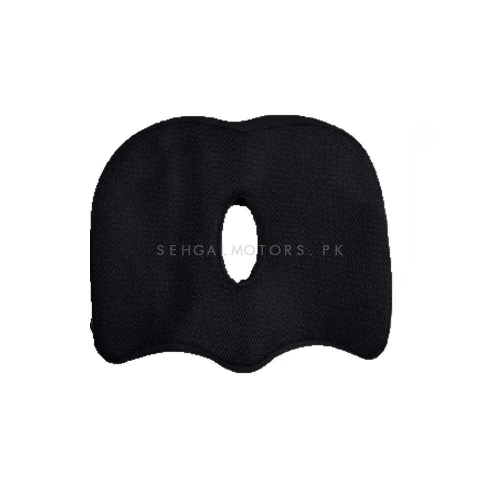 Car Back Care Summer Cool Seat Cushion - Black