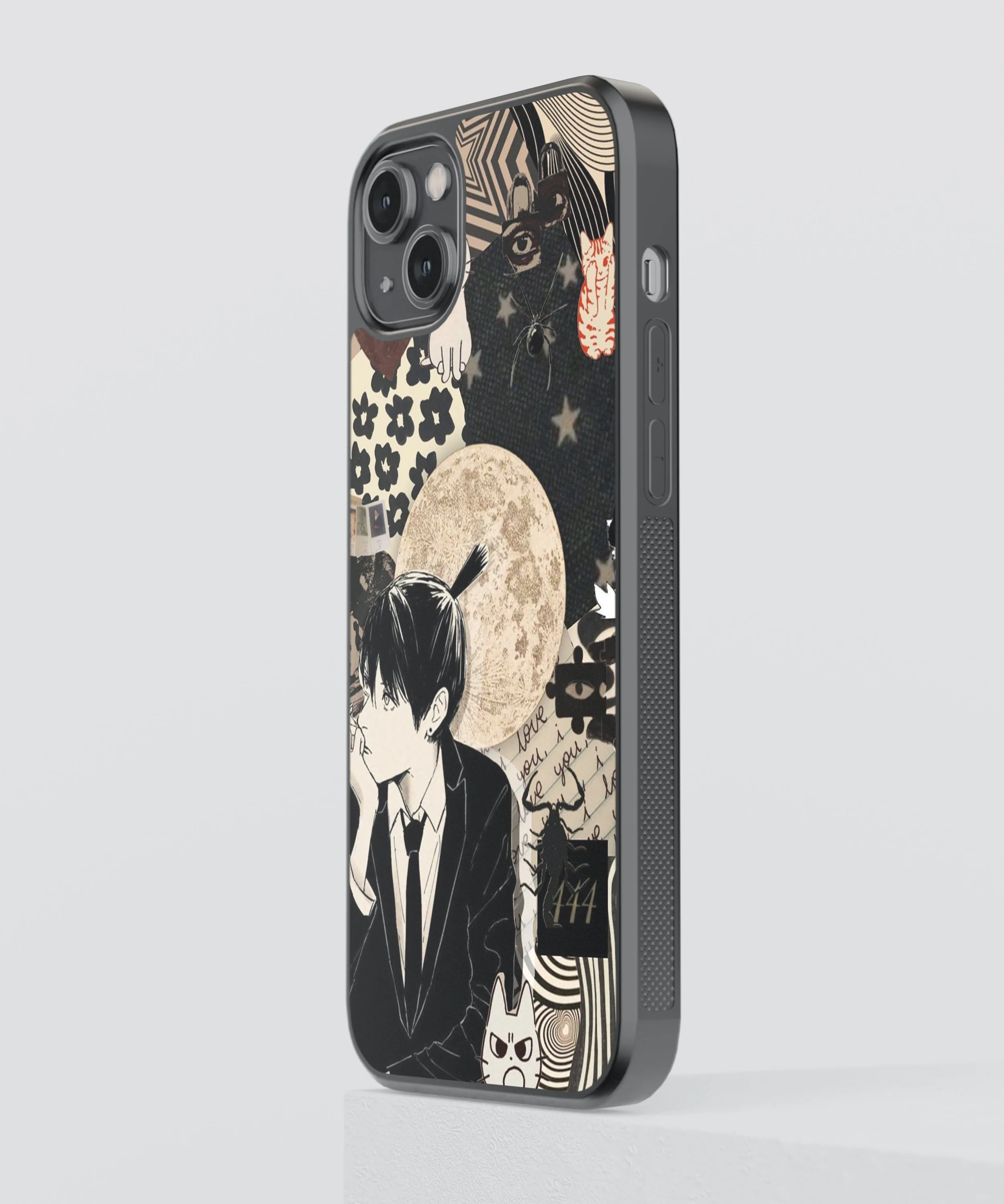 Chainsaw Man Aki Anime Glass Phone Case Cover