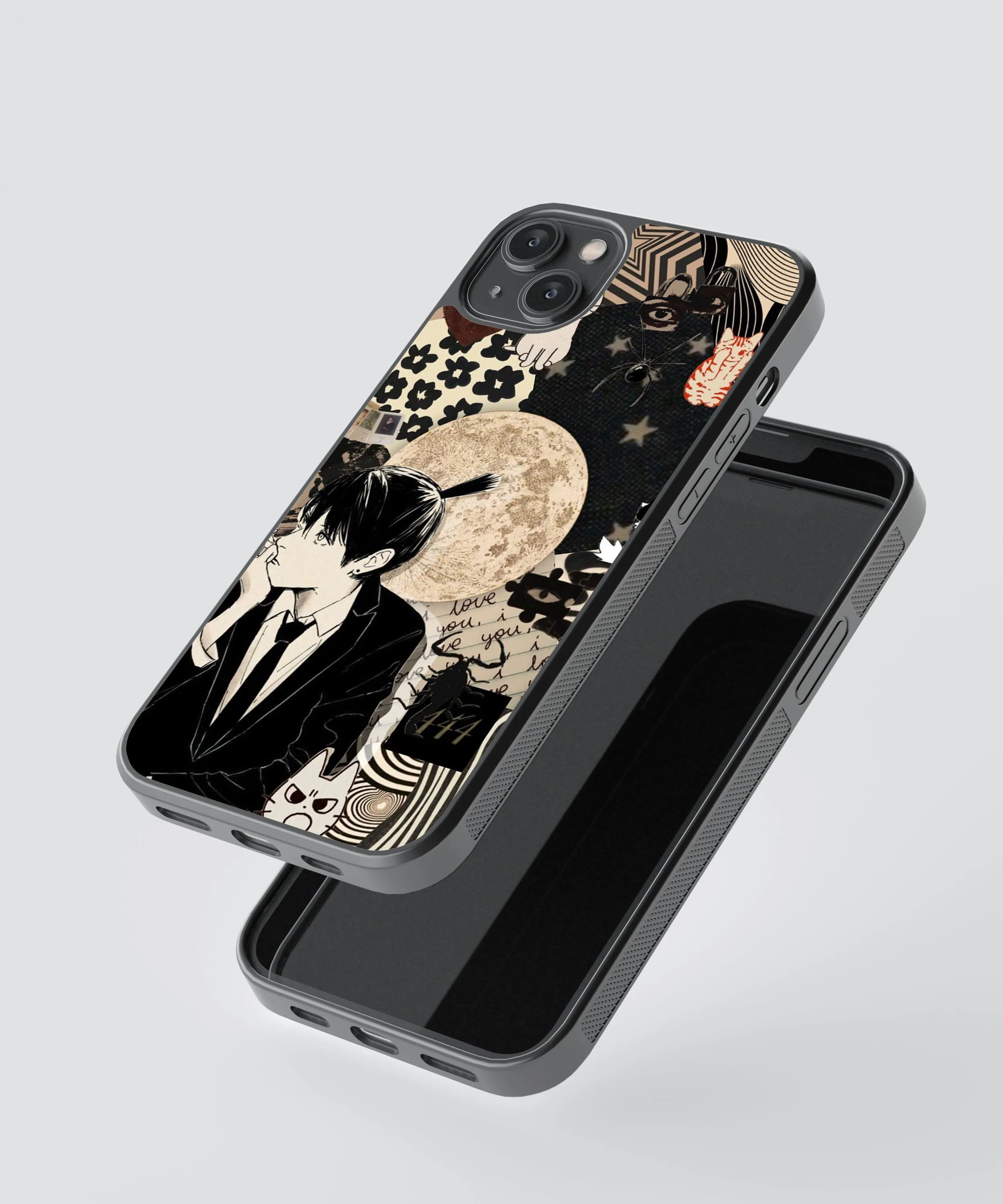 Chainsaw Man Aki Anime Glass Phone Case Cover