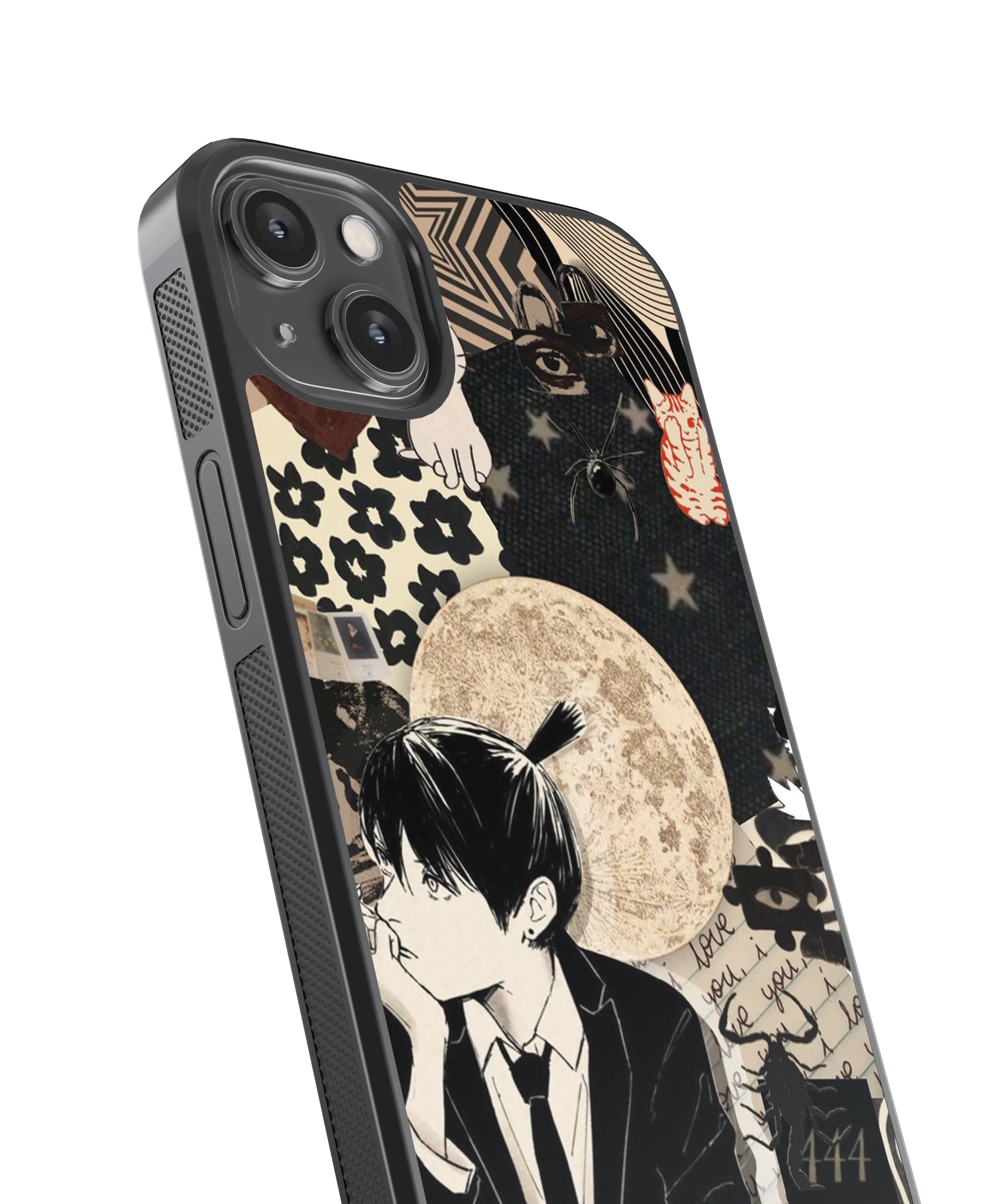 Chainsaw Man Aki Anime Glass Phone Case Cover
