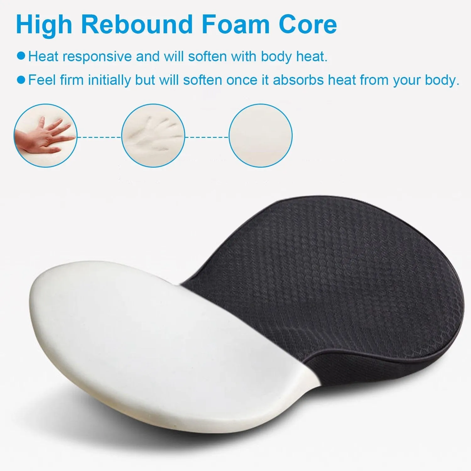 Chair Seat Cushion Car Memory Foam Pad