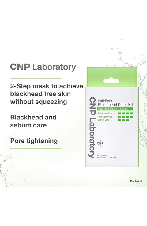 [CNP Laboratory]Anti-Pore Black Head Clear Kit  1Pack(6pcs), 1Box(20Pcs)