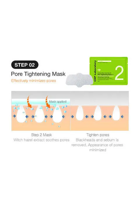 [CNP Laboratory]Anti-Pore Black Head Clear Kit  1Pack(6pcs), 1Box(20Pcs)