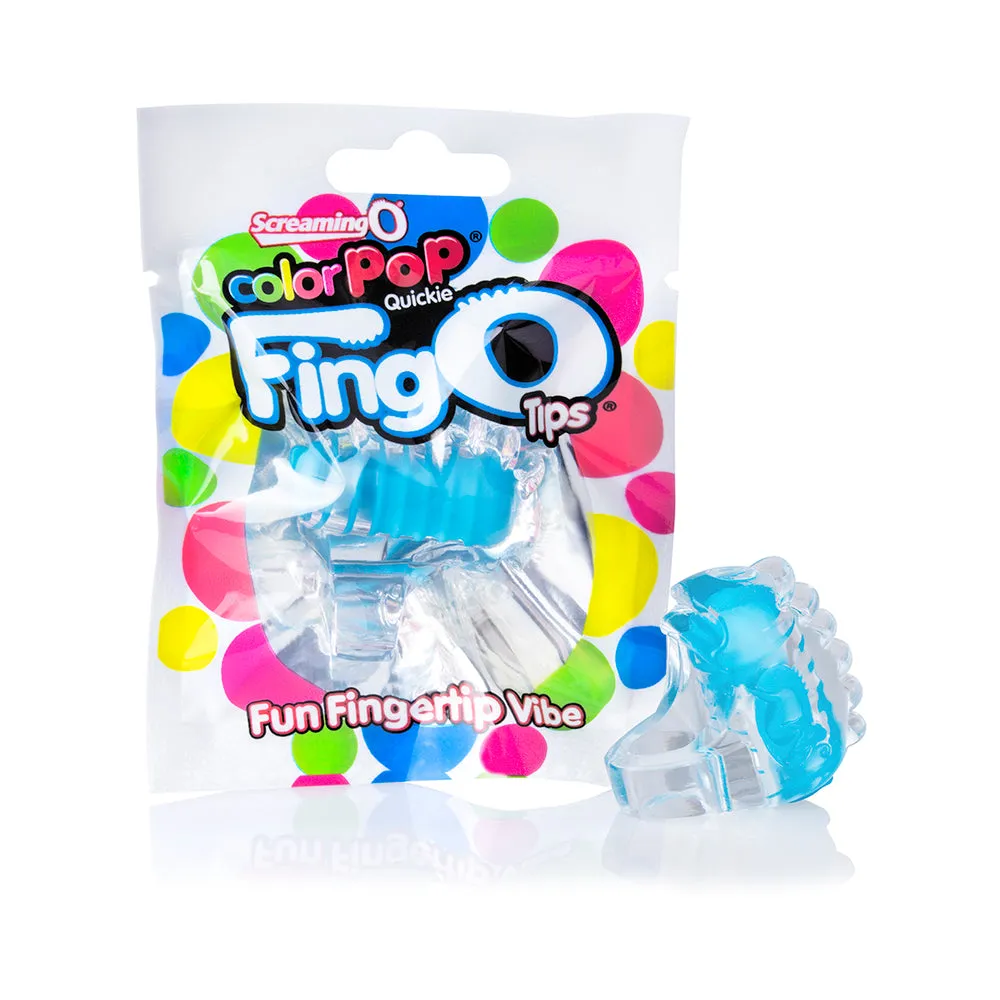 Color Pop Fing O Tip Finger Vibrator