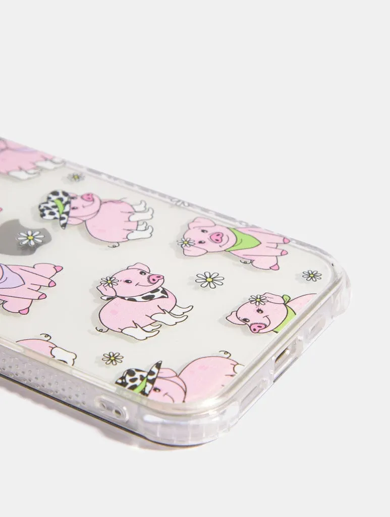 Country Pig Shock iPhone Case