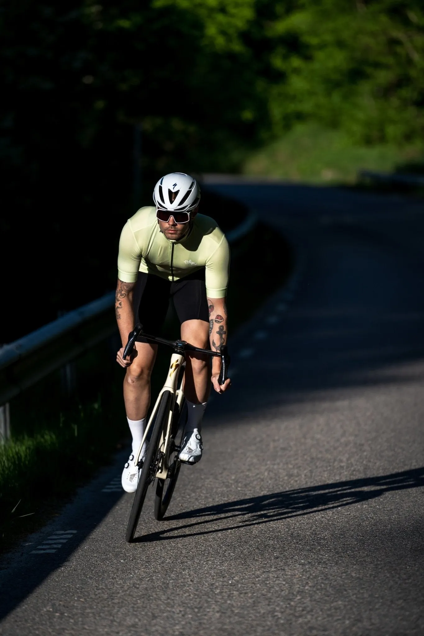 Daggkåpa Men's Green Cycling Jersey