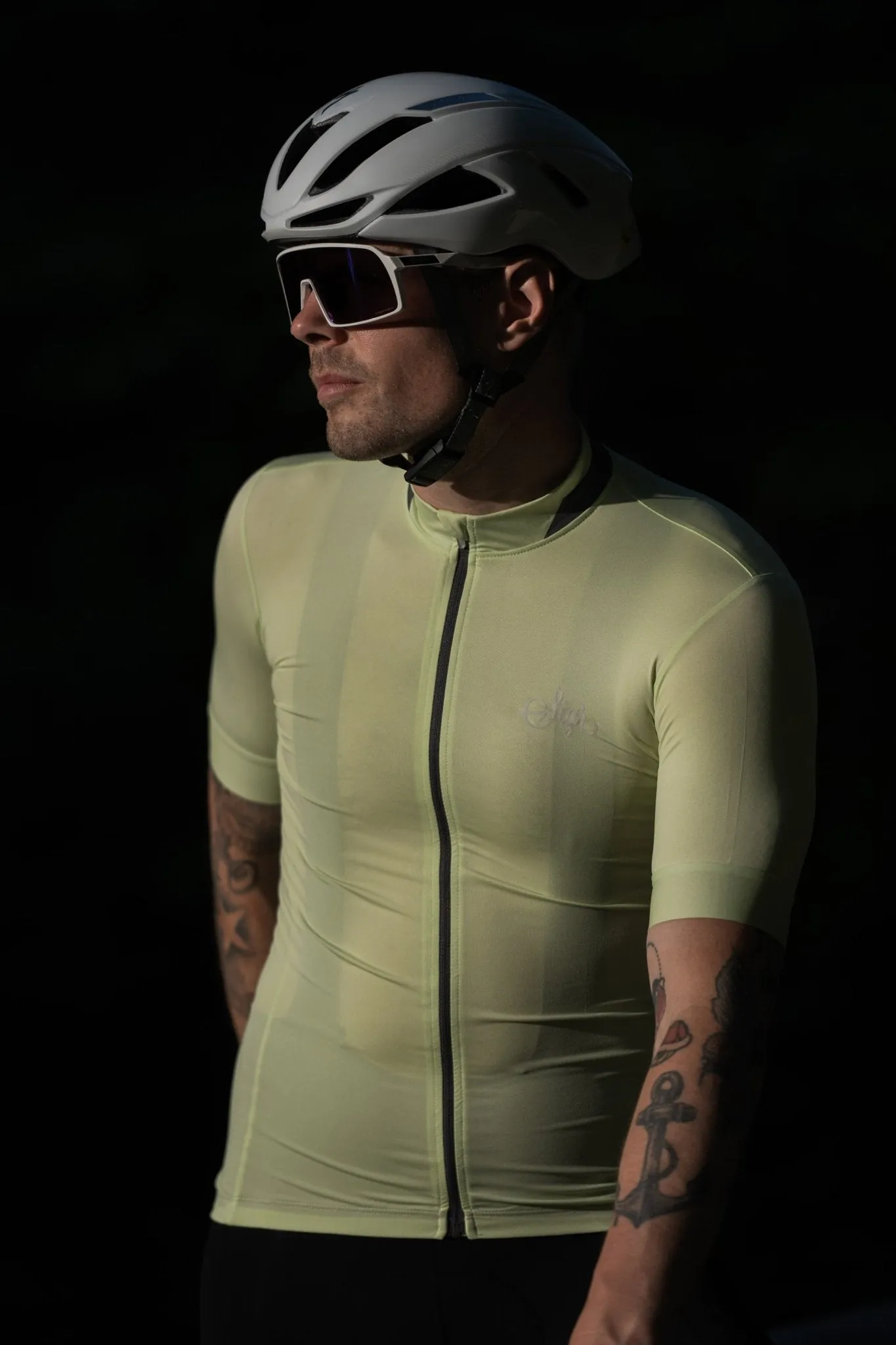 Daggkåpa Men's Green Cycling Jersey