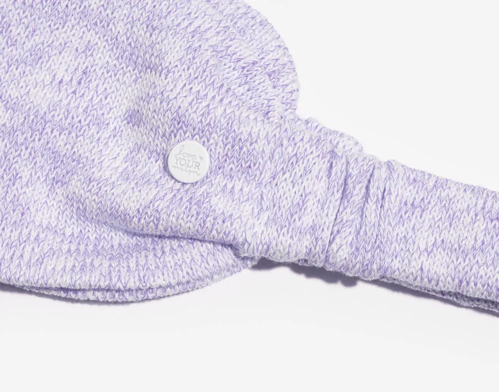 Daisy Duck Purple Speckled Hero Headband