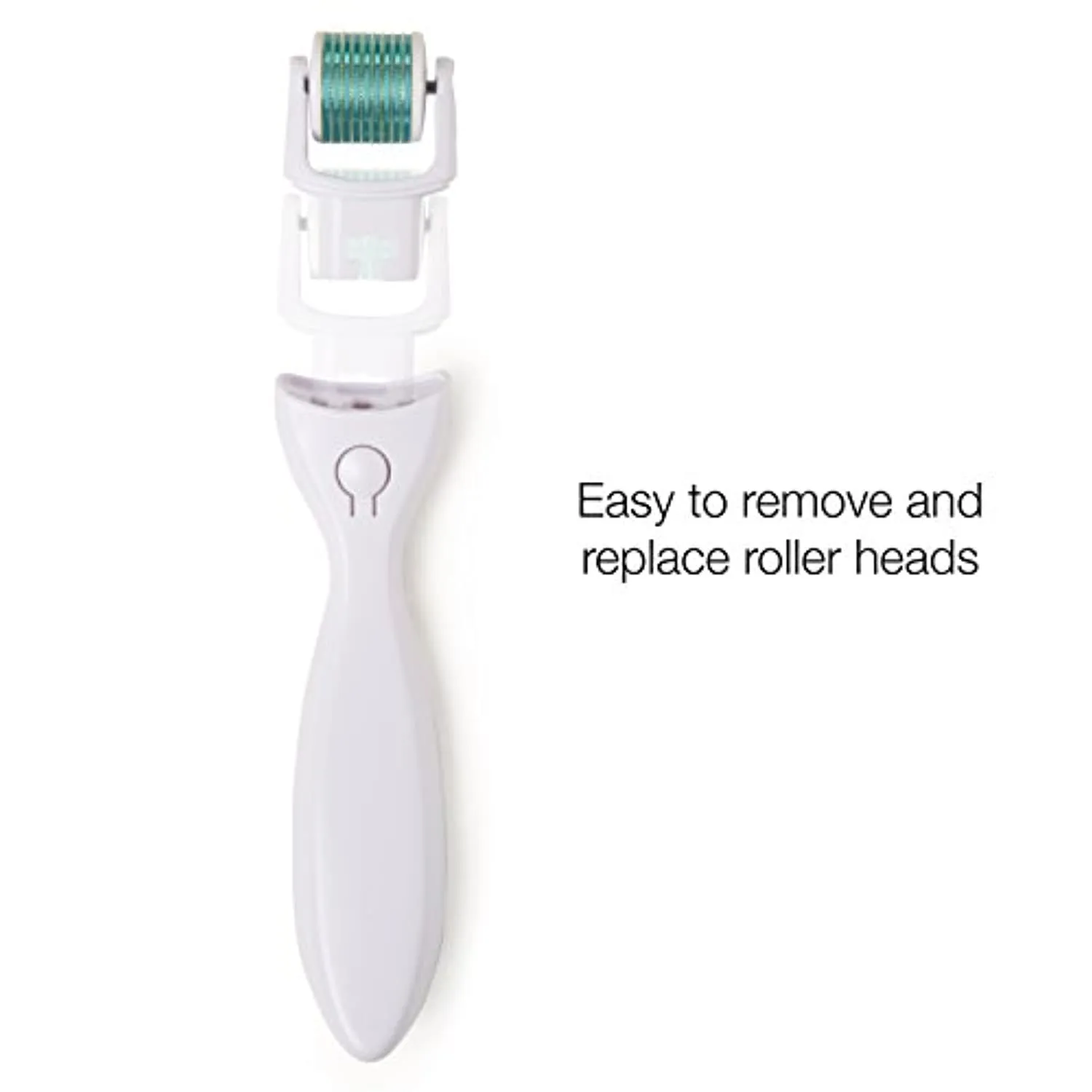 Derma Roller Microneedle 6 Piece Kit [DERMAROLL by Prosper Beauty] Face Roller with 4 Replaceable Heads Exfoliation Microdermabrasion Micro Derma Skin Care Tool Dermaplaning Dermapen Microneedling