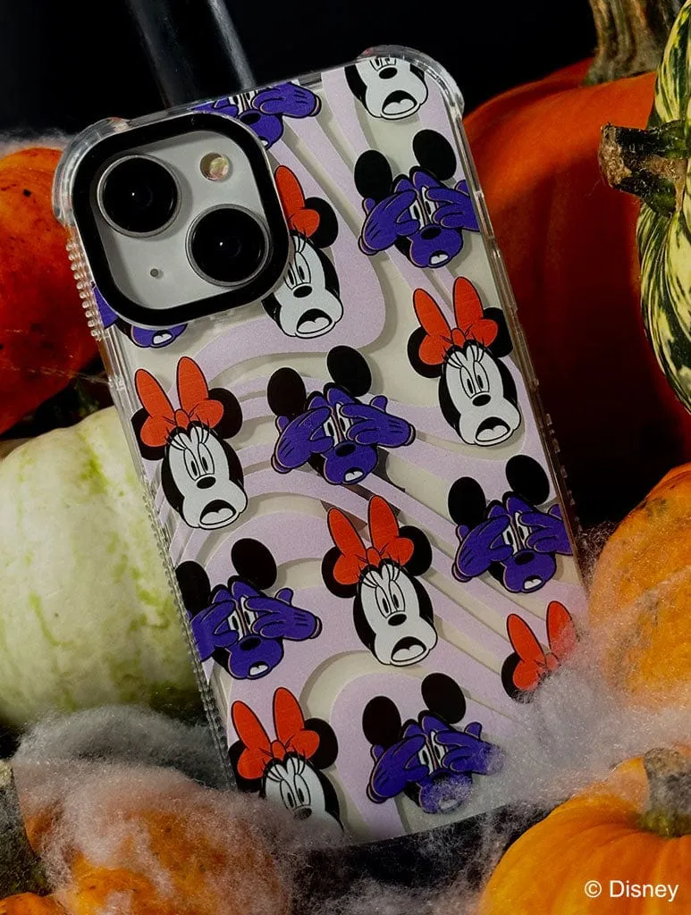 Disney Mickey and Minnie Fright Night Shock iPhone Case