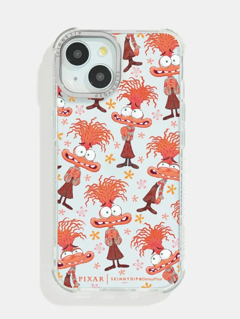 Disney Pixar Inside Out Anxiety Shock iPhone Case